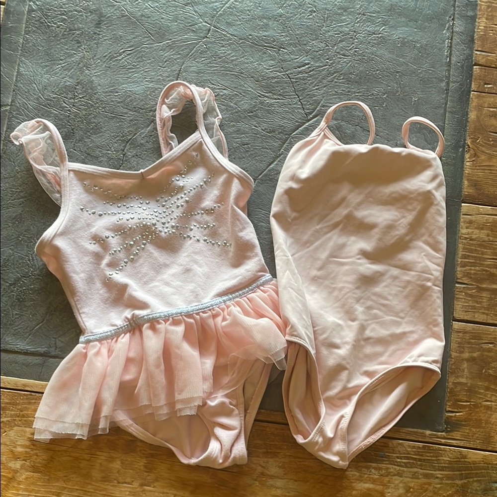 Pink Kids Ballet Costume Set